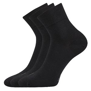Ponožky LONKA Emi black 3 páry 35-38 EU 113426