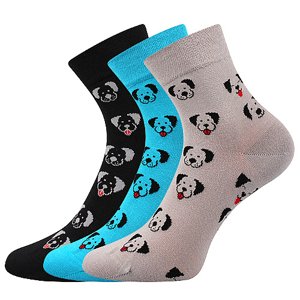 Ponožky LONKA Felixa mix B 3 páry 35-38 EU 116798