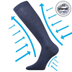 LONKA kompresné ponožky Kooperan tmavomodré 1 pár 35-38 109180
