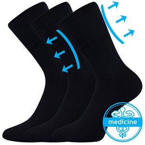 Ponožky LONKA Finego tmavomodré 3 páry 35-38 EU 115438