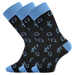 Ponožky LONKA Woodoo 17/bluetooth 3 páry 43-46 117704