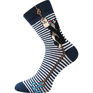 Ponožky BOMA KR 111 navy 1 pár 35-38 EU 116878
