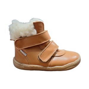 Pegres Barefoot SBF42 Detské zimné topánky hnedé 21