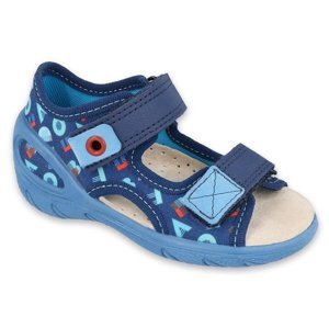 BEFADO 065P161 SUNNY chlapecké sandálky modré 20 065P161_20