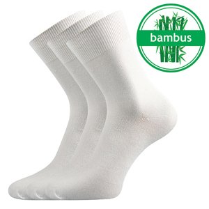 Ponožky LONKA Badon-a white 3 páry 35-38 100143
