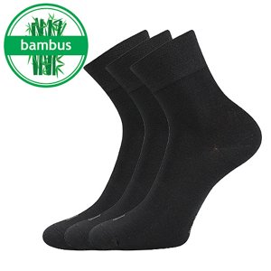 Ponožky LONKA Demi black 3 páry 35-38 113338