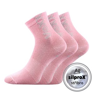 VOXX Adventurik ponožky ružové 3 páry 20-24 100005