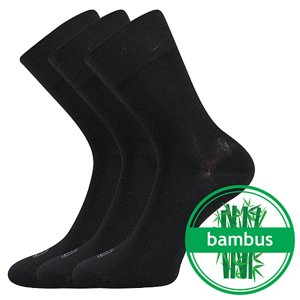 Ponožky LONKA Deli black 3 páry 39-42 113398