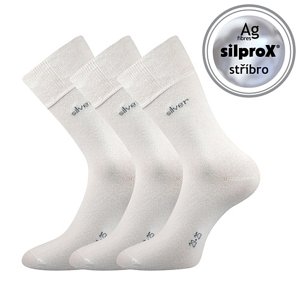 Ponožky LONKA Desilve white 3 páry 39-42 100538