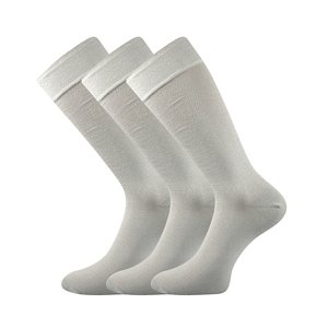 Ponožky LONKA Diplomat light grey 3 páry 39-42 100631
