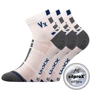 VOXX Mayor silproX ponožky biele 3 páry 43-46 101565