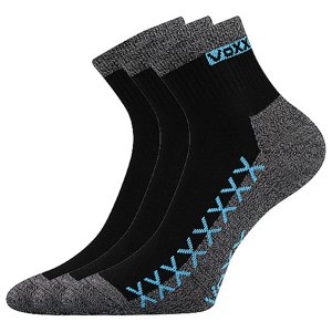 VOXX Vector ponožky čierne 3 páry 39-42 113254