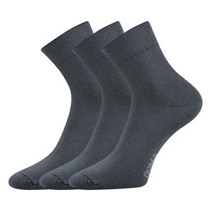 BOMA ponožky Zazr tmavosivé 3 páry 39-42 112860