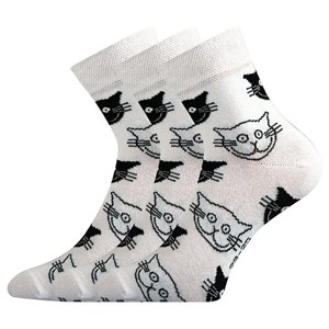 Ponožky BOMA Xantipa 45 white 3 páry 39-42 112796