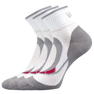 VOXX ponožky Lira white 3 páry 35-38 115027