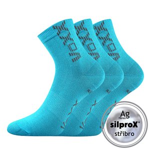 VOXX Adventurik tyrkysové ponožky 3 páry 20-24 100014