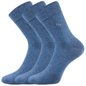 LONKA ponožky Dipool jeans melé 3 páry 39-42 115855
