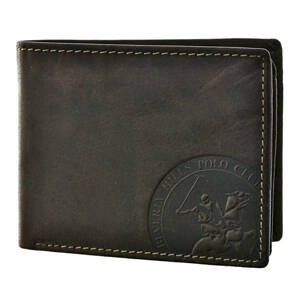 Pánska peňaženka BHPC Circle BH-1191-25 hnedá