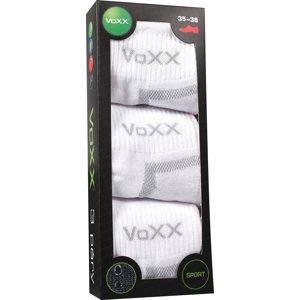 VOXX ponožky Caddy B 3párové biele 1 balenie 35-38 117334