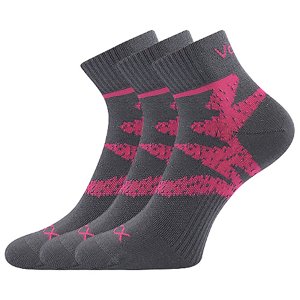 VOXX ponožky Franz 05 sivé 3 páry 39-42 118188