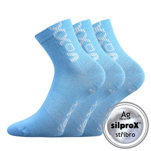 VOXX Adventurik ponožky svetlomodré 3 páry 20-24 100008