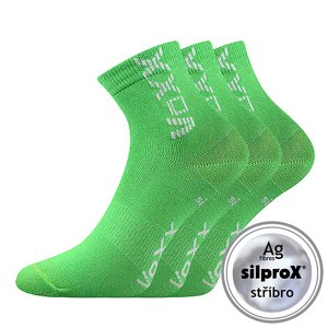 VOXX Adventurik ponožky svetlo zelené 3 páry 20-24 100010