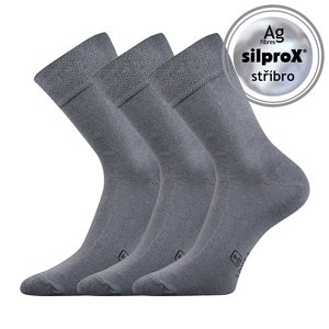 Ponožky LONKA Dasilver svetlo šedé 3 páry 47-50 111656