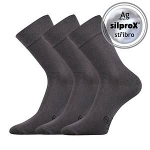 Ponožky LONKA Dasilver tmavo šedé 3 páry 39-42 111646