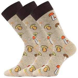 Ponožky LONKA Woodoo 28/mushroom 3 páry 39-42 117729