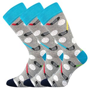 Ponožky LONKA Woodoo 35/floral 3 páry 43-46 119579