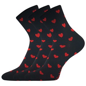 VOXX Agapi srdcové ponožky 2 3 páry 35-38 119961