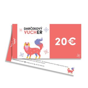 VUCH Papierový darčekový VOUCHER v hodnote 20 €