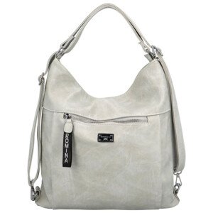 Dámsky kabelko/batoh šedý - Romina & Co Bags Kiraya