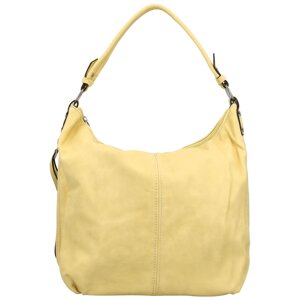 Dámska kabelka na rameno svetlo žltá - Romina & Co Bags Elianora