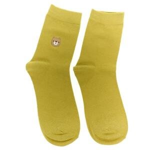 Dámske žlté ponožky RUMAC