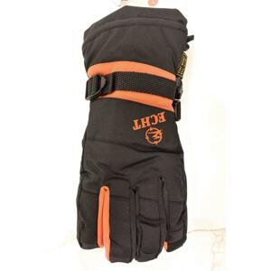 Pánske čierne lyžiarske rukavice ECHT STOWE L-XL-2XL