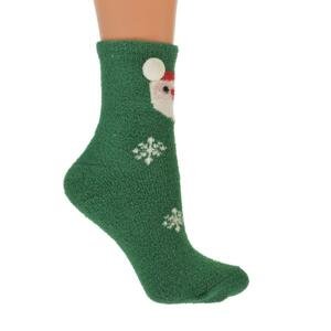Zimné zelené ponožky NICHO