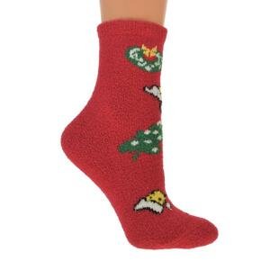Zimné červené ponožky NICHO