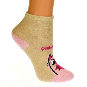 Detské béžové ponožky TIFFANY