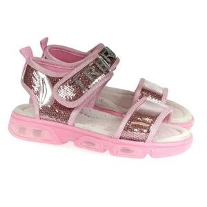 Detské ružové sandále CSCK.S MISS BIANKA