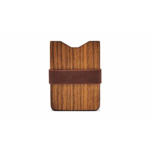 Gunton Wooden Wallet-One size hnedé gunton_nat_choc-One-size