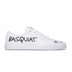 DC Shoes x Basquiat Manual Shoes biele ADYS300688-WBI