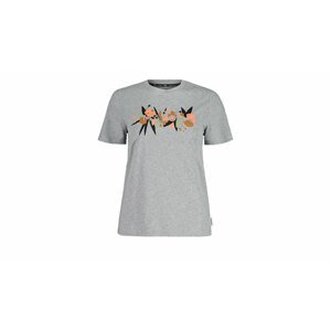 Maloja Grasnelke Grey Melange T-shirt W šedé 32401-1-7096