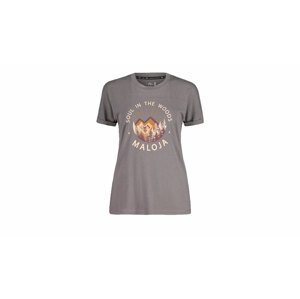Maloja Birnmoos Stone T-shirt W S šedé 32150-1-0119-S