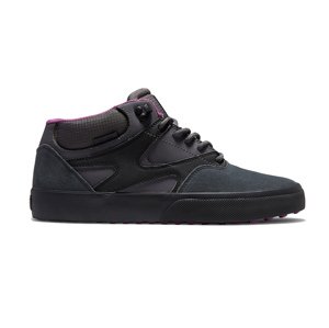 DC Shoes Kalis Leather Mid-Top Winter Men´s Shoes čierne ADYS300641-DGB
