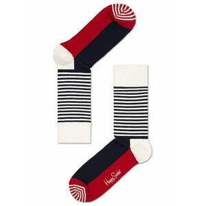 Happy Socks Half Stripe farebné SH01-068