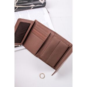 Béžová kožená peňaženka Amanda 50006