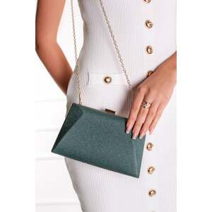 Zelená spoločenská clutch kabelka Ariadne