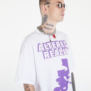 RAF SIMONS Oversized T-Shirt With Altered Reality Print Front White